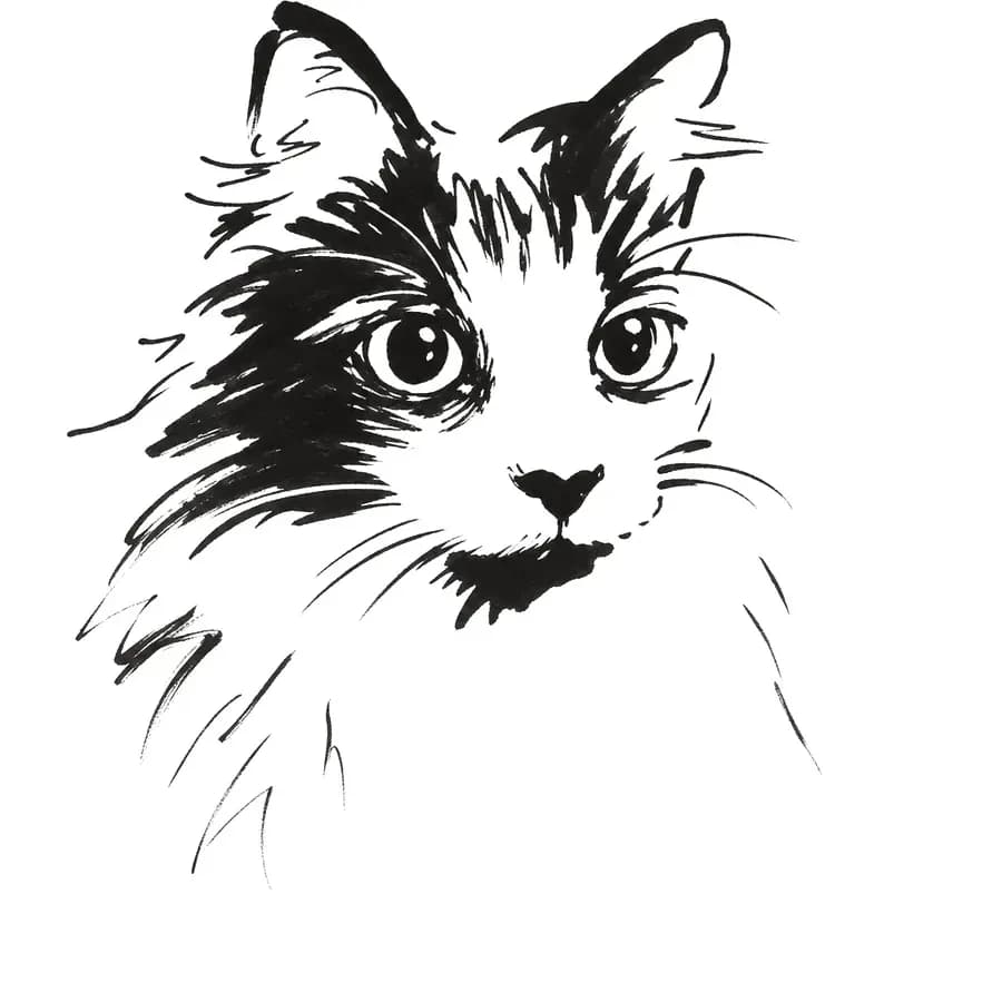 Il tratto ricavato — gatto